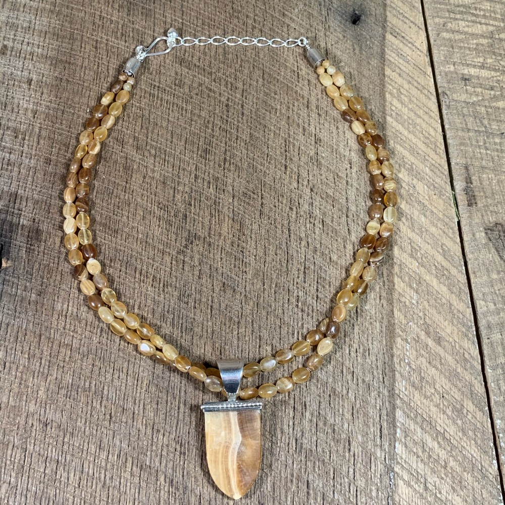 Jay King DTR 925 Carnelian Agate Necklace